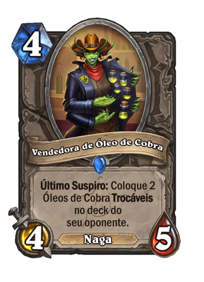 Vendedora de Óleo de Cobra