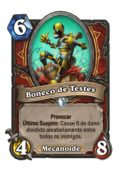 Boneco de Testes