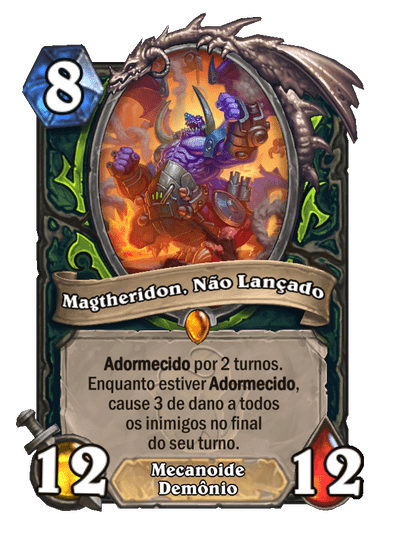 Magtheridon, Não Lançado