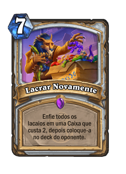 Lacrar Novamente