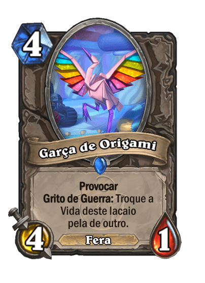 Garça de Origami