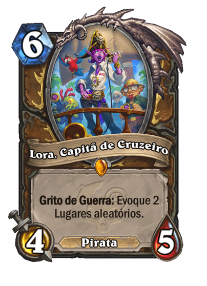 Lora, Capitã de Cruzeiro