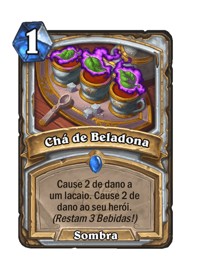 Chá de Beladona