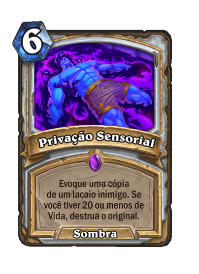 Privação Sensorial