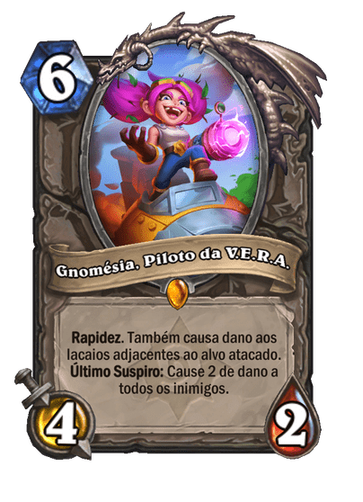 Gnomésia, Piloto da V.E.R.A. (Legado)