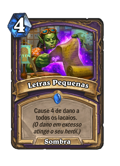 Letras Pequenas