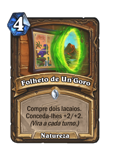 Folheto de Un'Goro