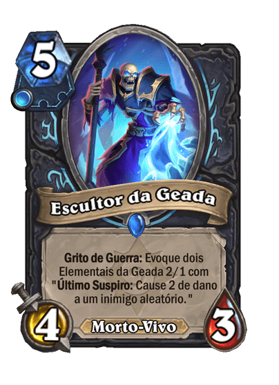 Escultor da Geada (Legado)