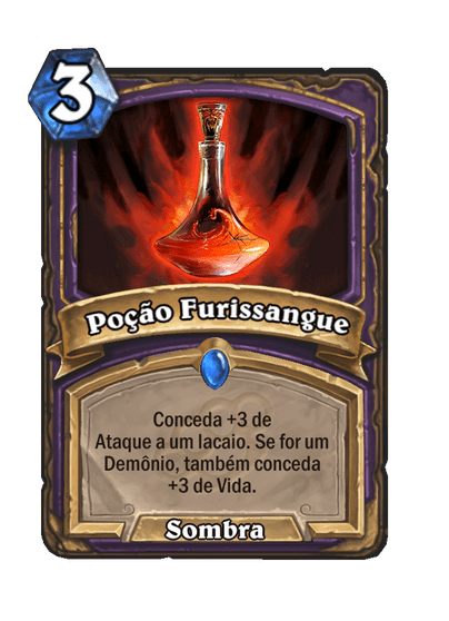 Poção Furissangue