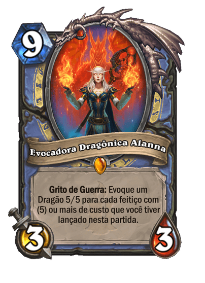 Evocadora Dragônica Alanna