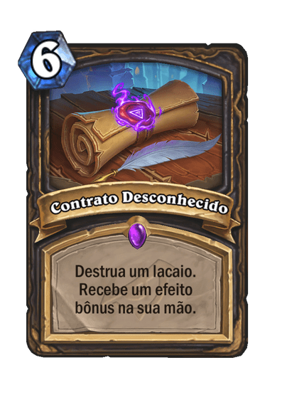 Contrato Desconhecido