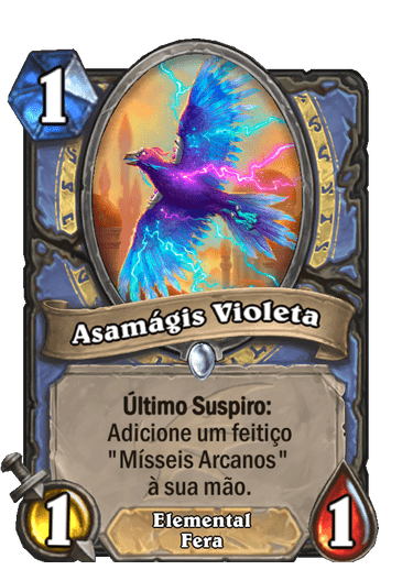 Asamágis Violeta