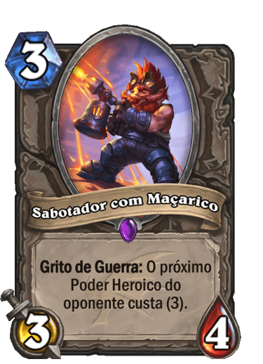 Sabotador com Maçarico