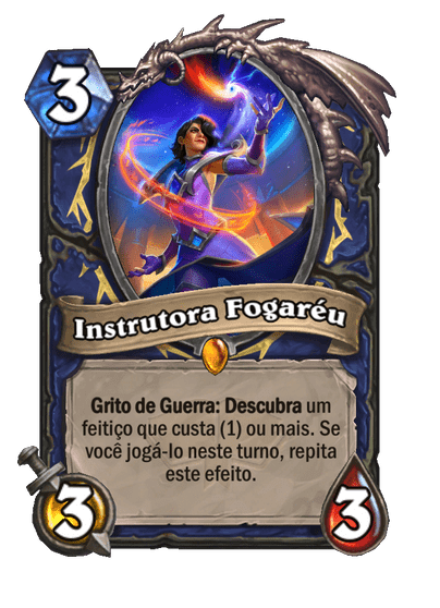 Instrutora Fogaréu