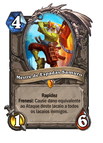 Mestre de Espadas Samuro