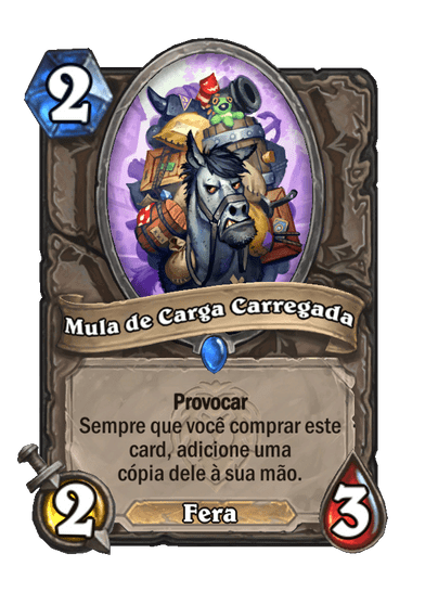 Mula de Carga Carregada