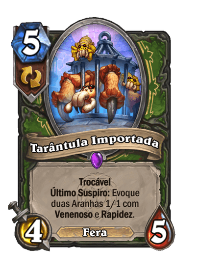 Tarântula Importada