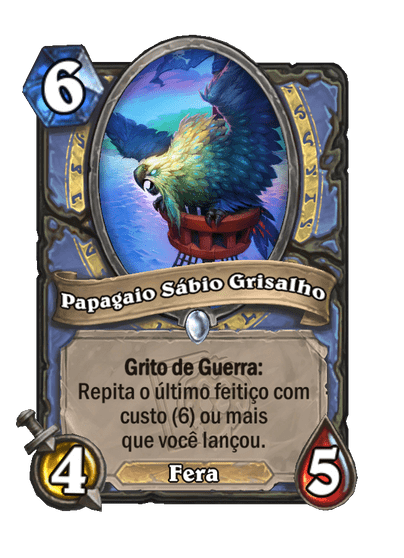 Papagaio Sábio Grisalho