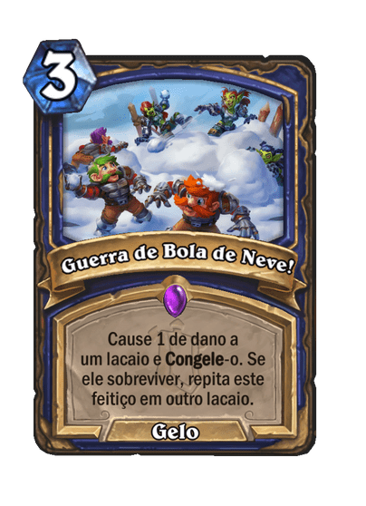 Guerra de Bola de Neve!