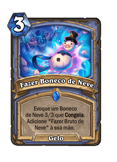 Fazer Boneco de Neve