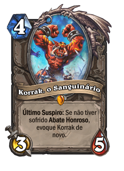 Korrak, o Sanguinário